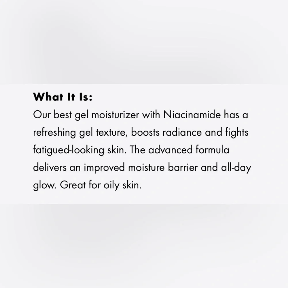 Origins Ginzing Energizing Gel Cream with Niacinamide and Caffeine| 1.7 oz